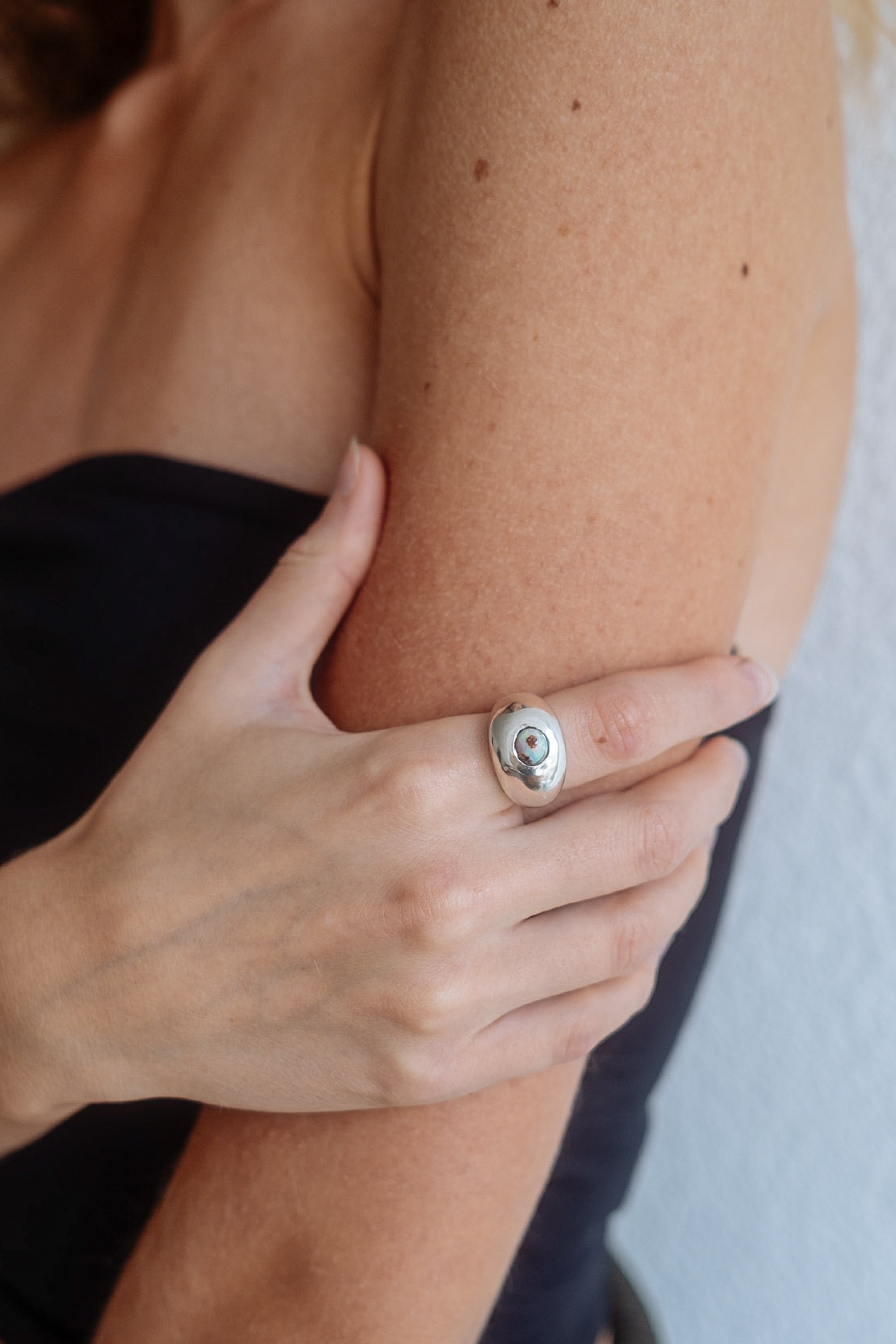 Soma Opal Ring - 925 Silver