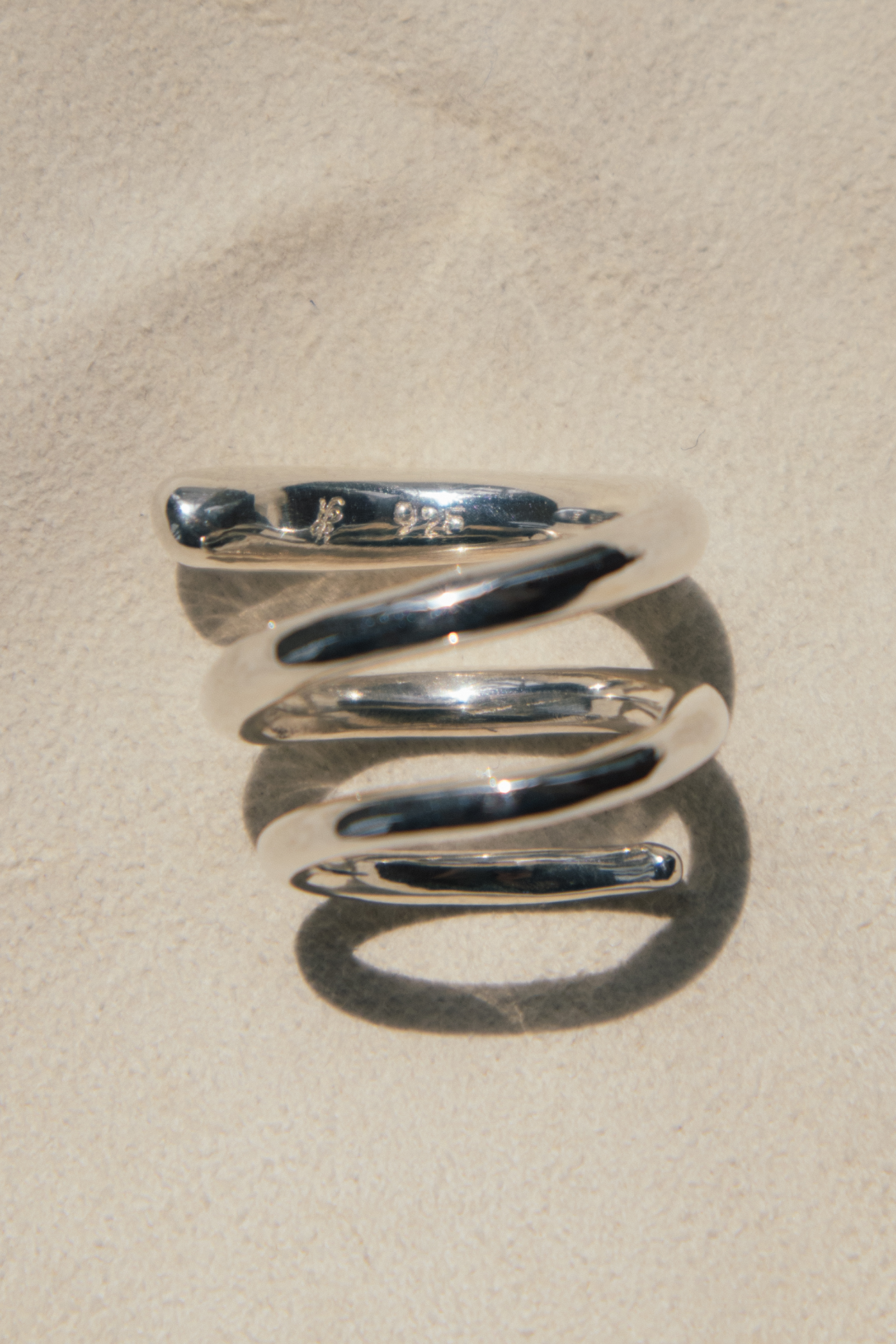El Espiral Ring - 925 Silver