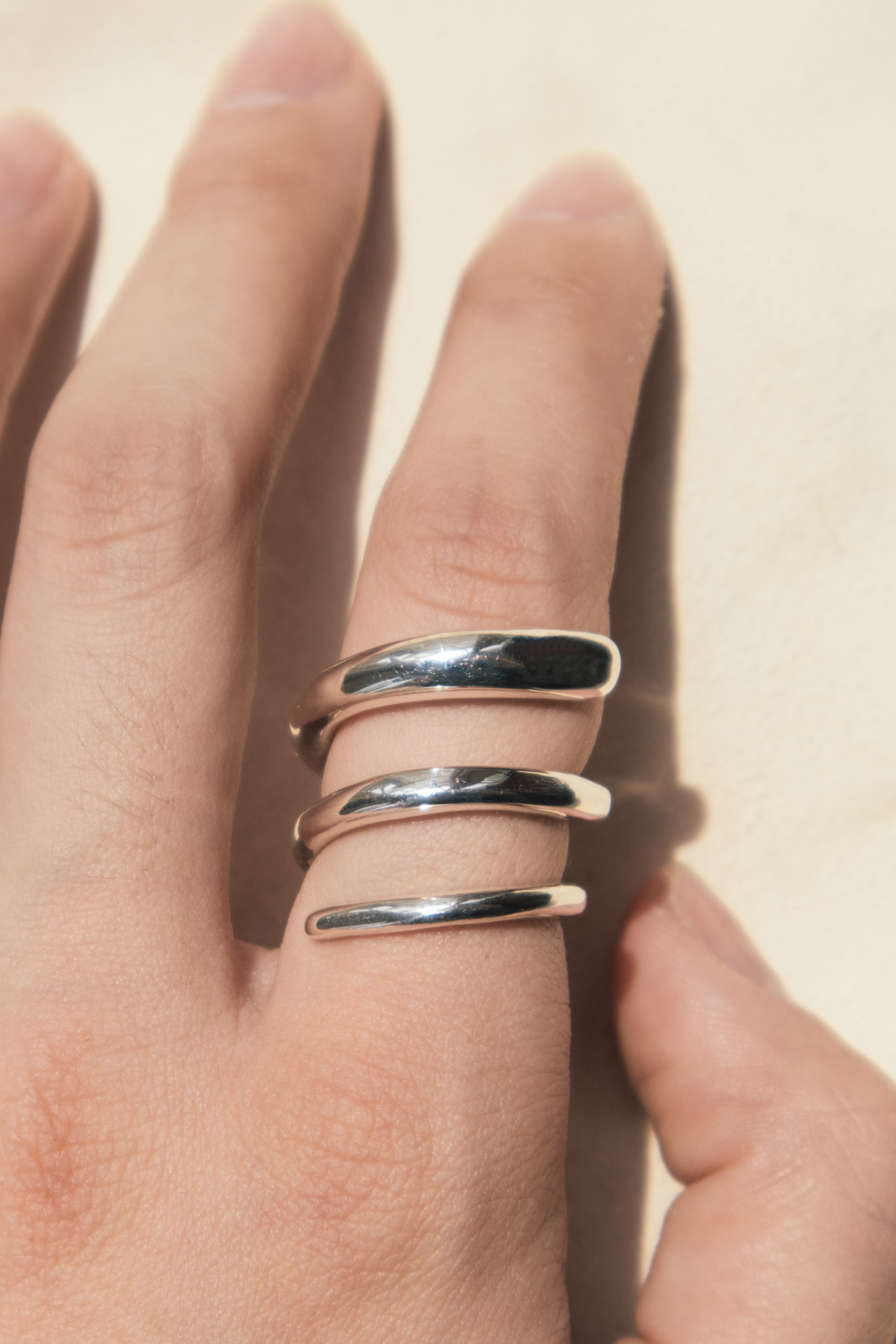 El Espiral Ring - 925 Silver