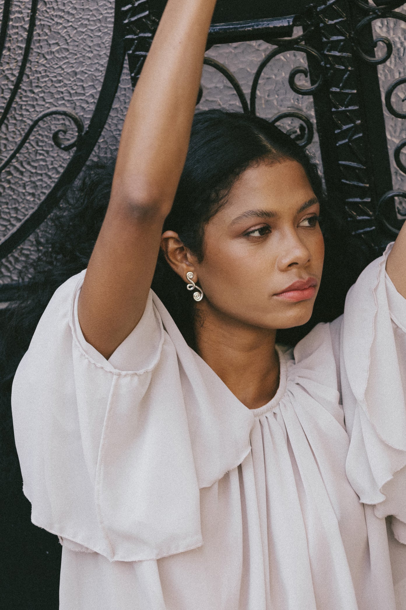 El Garabato Earrings - 925 Silver