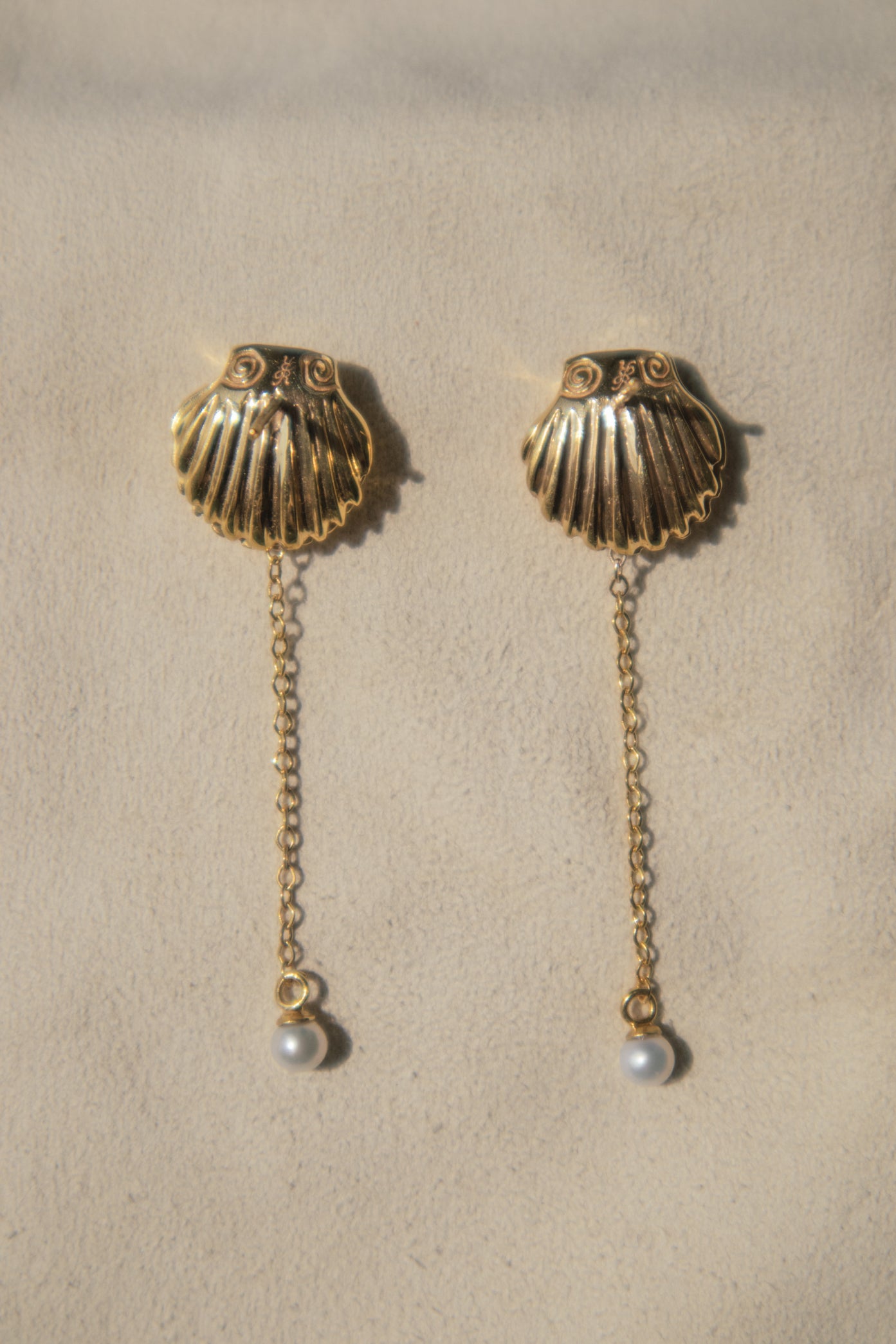 Pendientes La Perlita - 18k Oro Vermeil