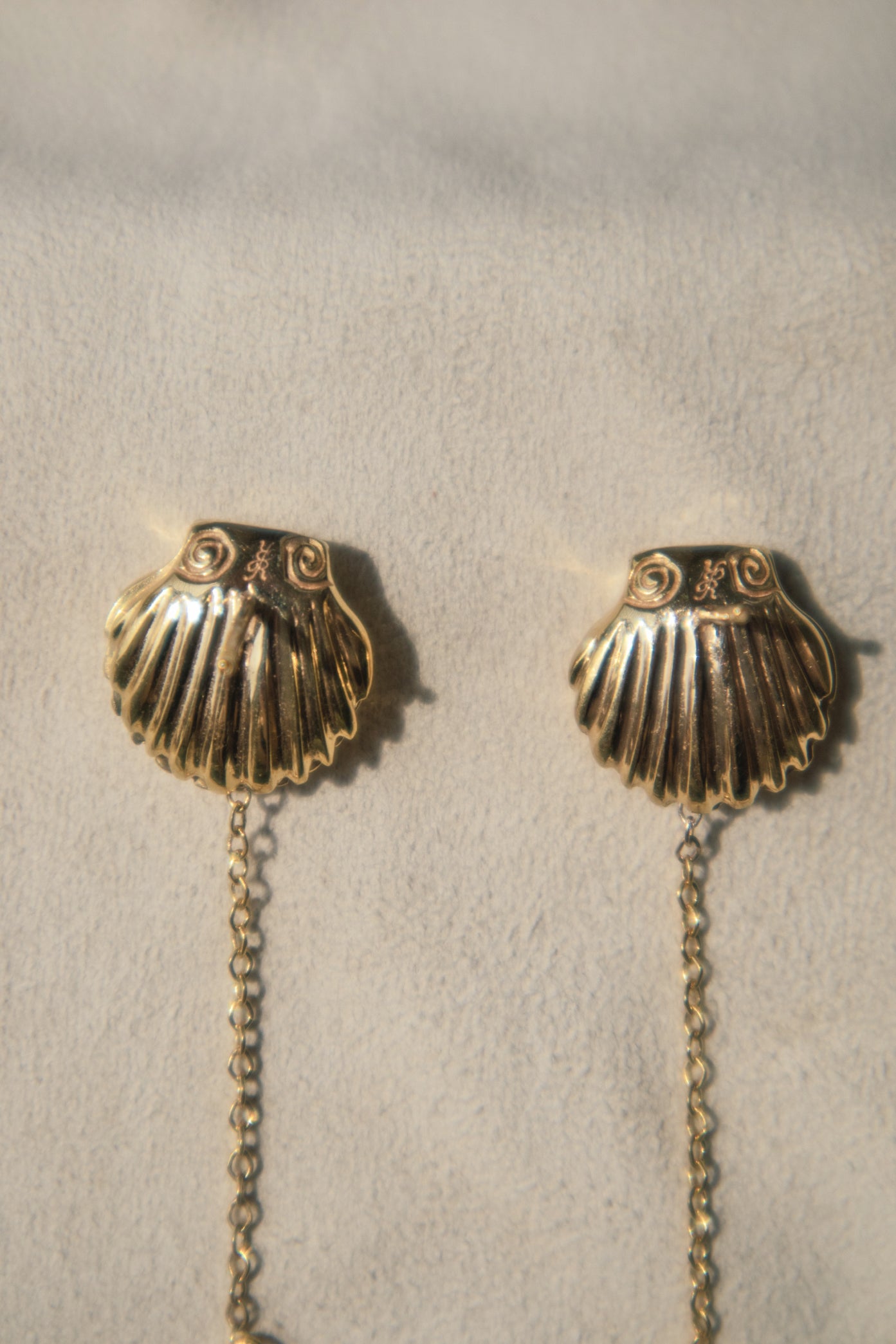 Pendientes La Perlita - 18k Oro Vermeil
