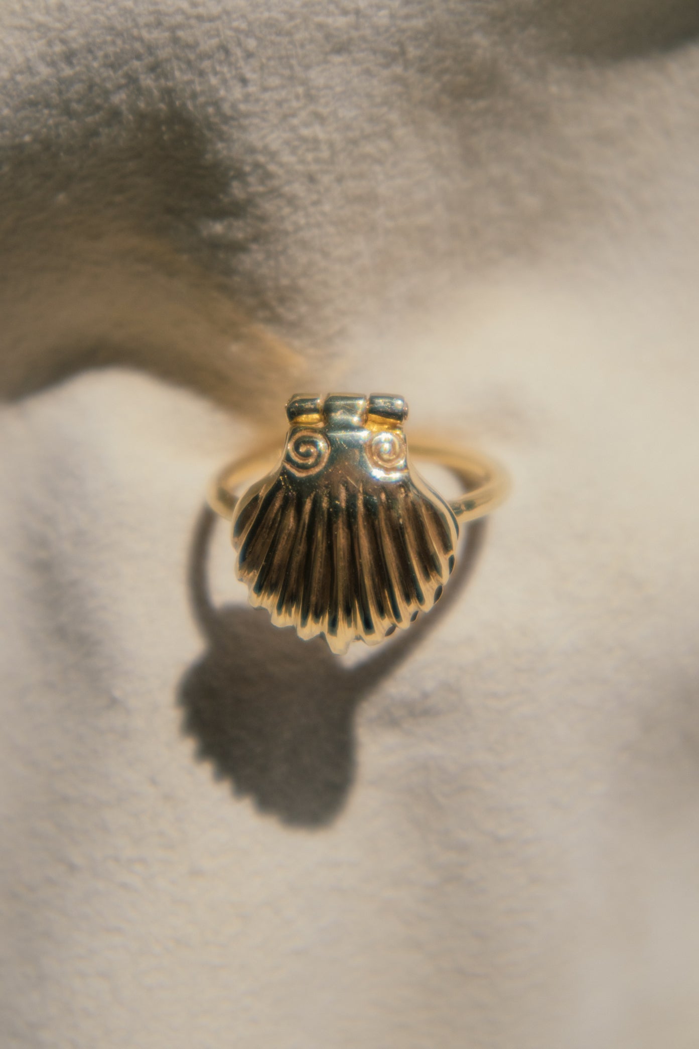 Anillo La Perlita - 18k Oro Vermeil