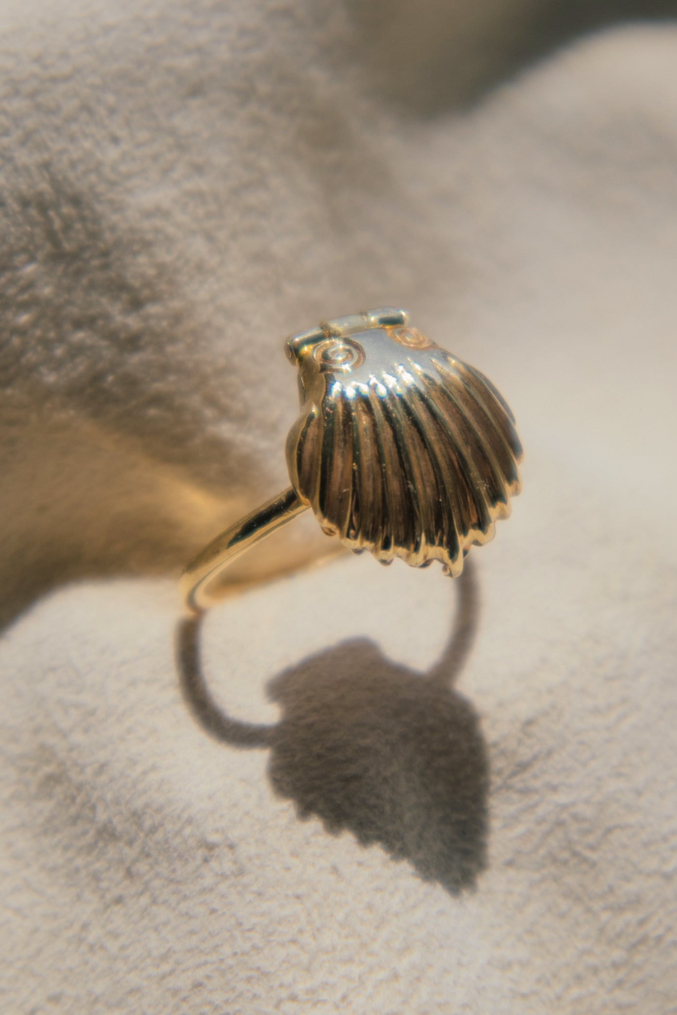 Anillo La Perlita - 18k Oro Vermeil