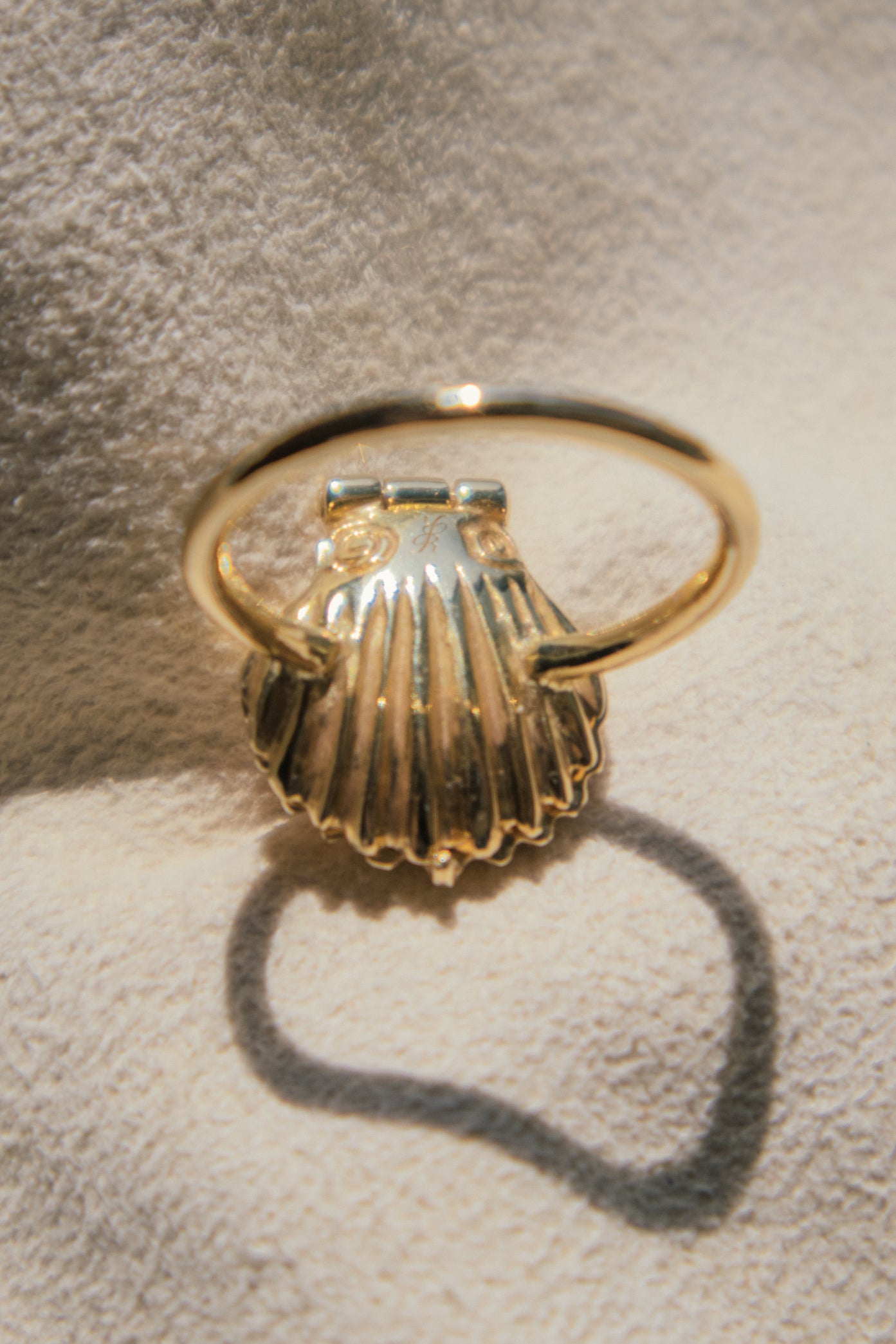 Anillo La Perlita - 18k Oro Vermeil