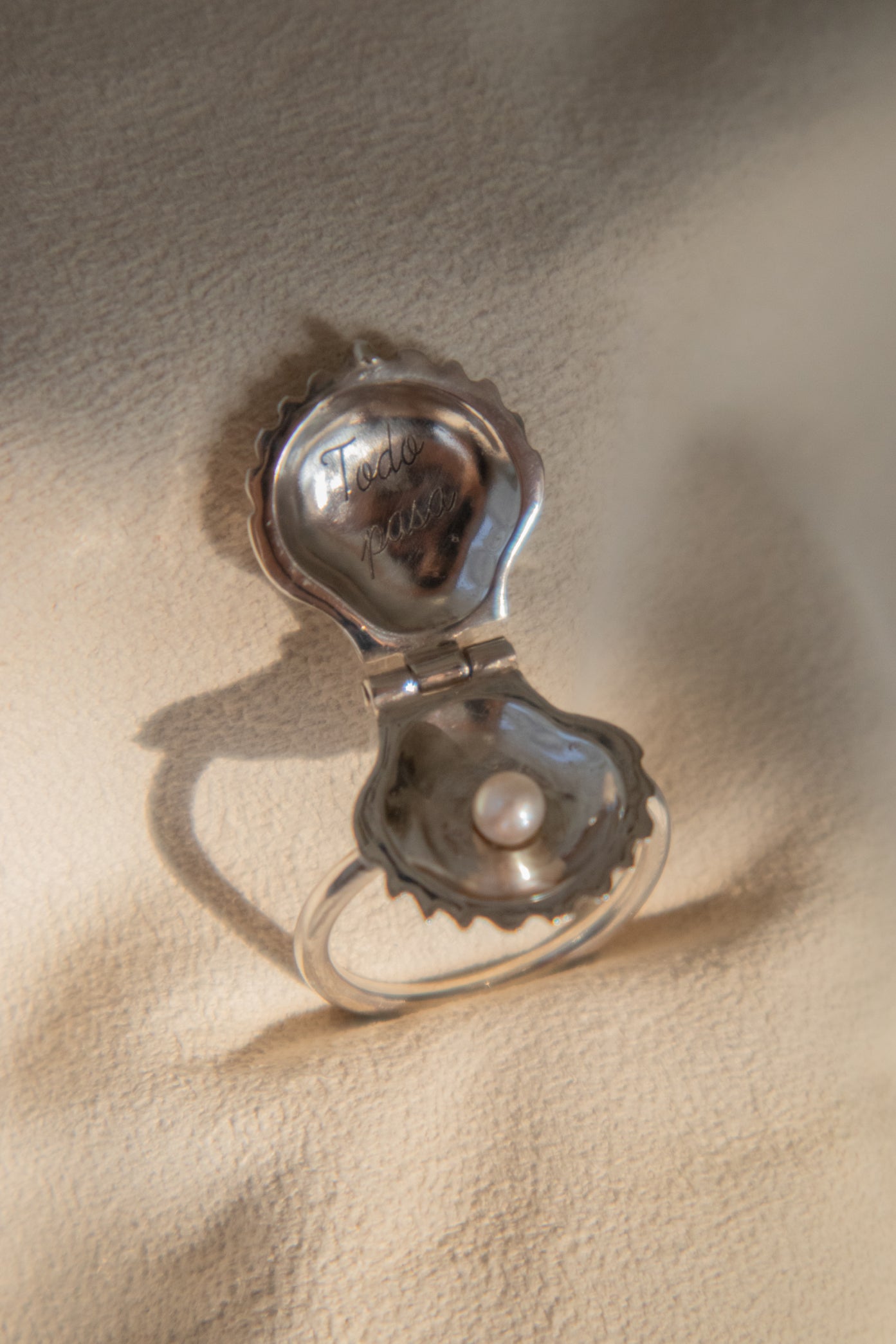 Anillo La Perlita - 925 plata