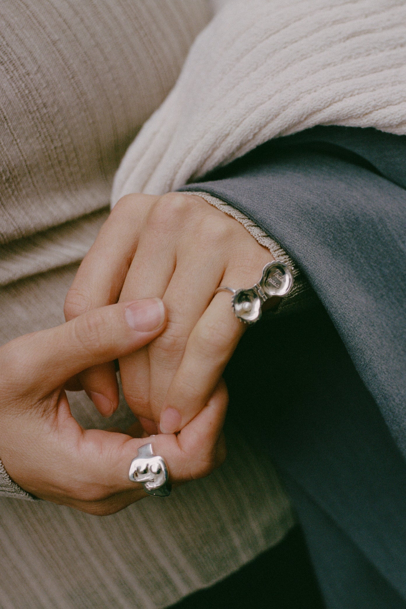 Anillo La Perlita - 925 plata