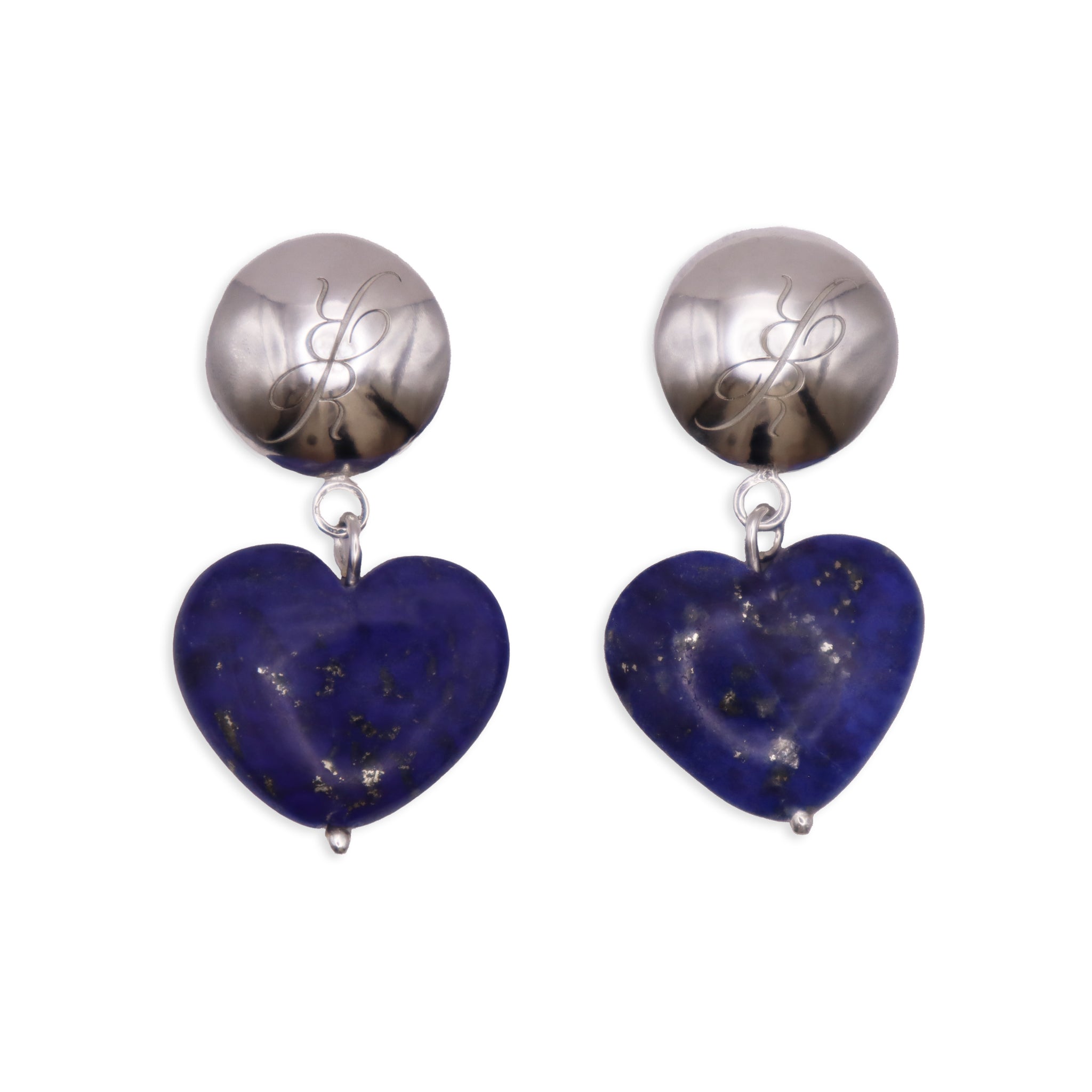 Dionne Lapis Earrings - 925 Silver