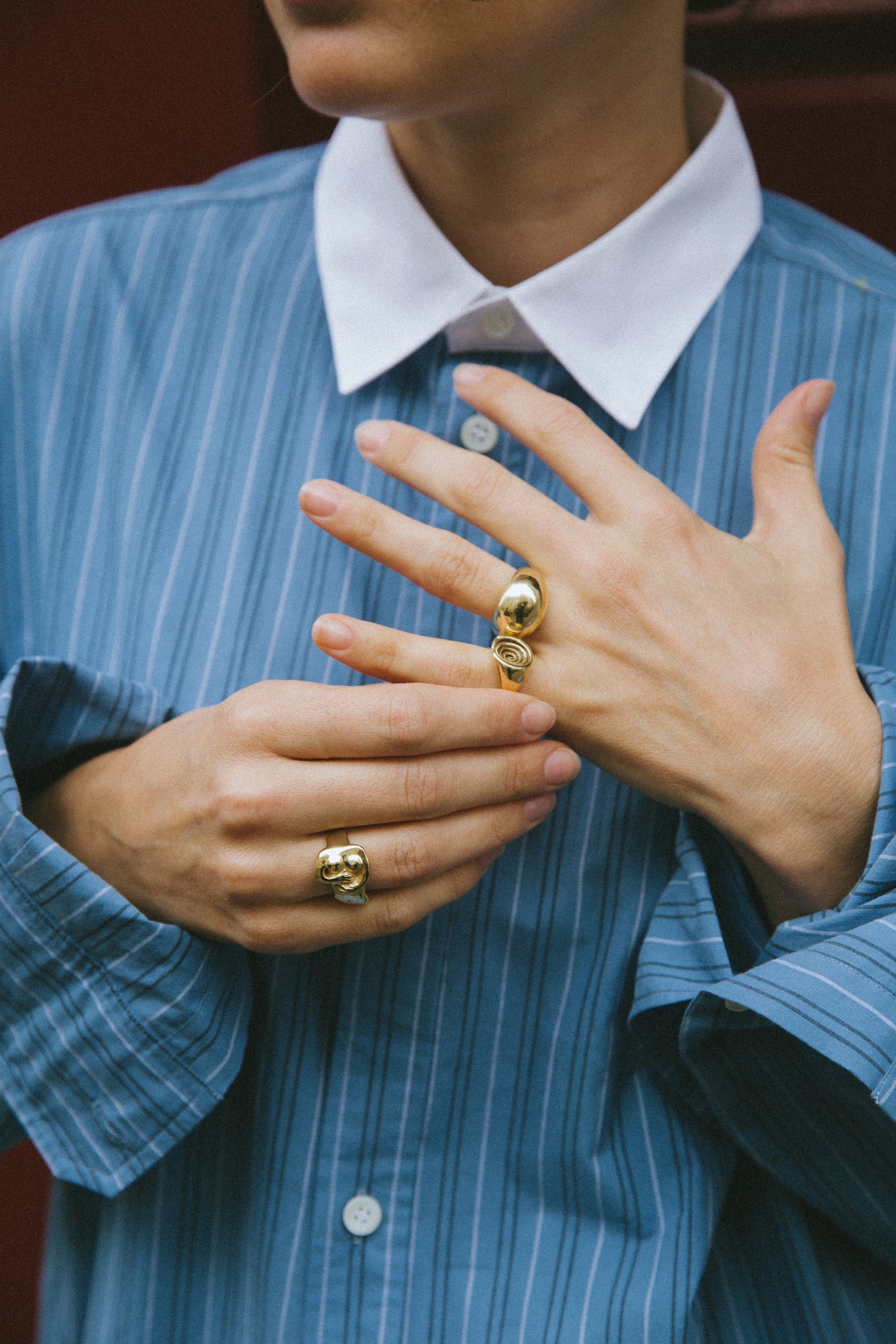 Arp Chunky Ring - 18K Gold Vermeil