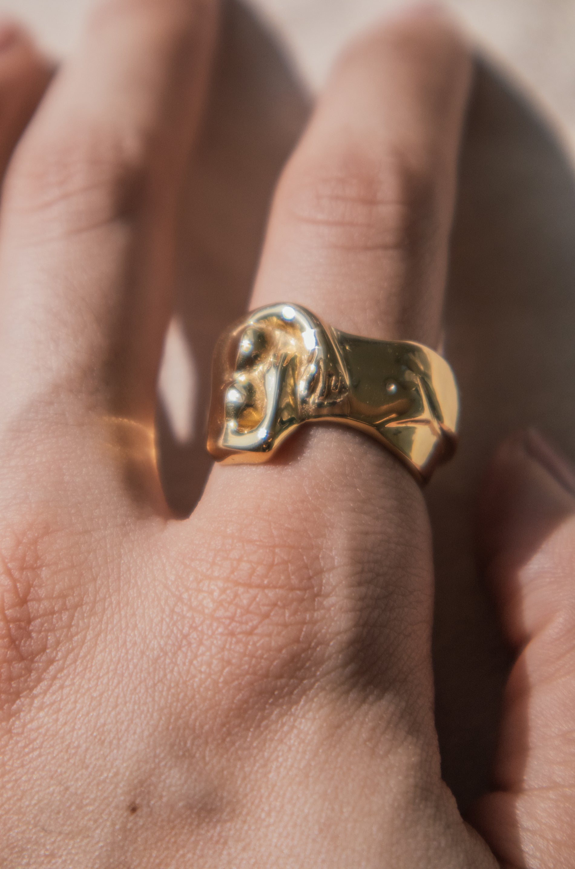 Cosima I Ring- 18K Gold Vermeil