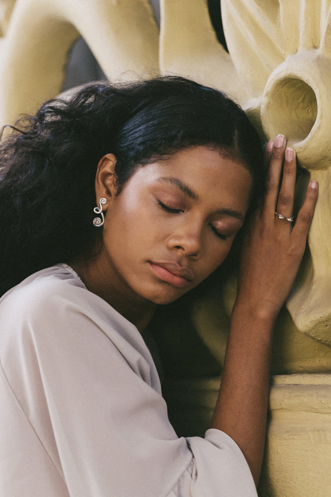 El Garabato Earrings - 925 Silver