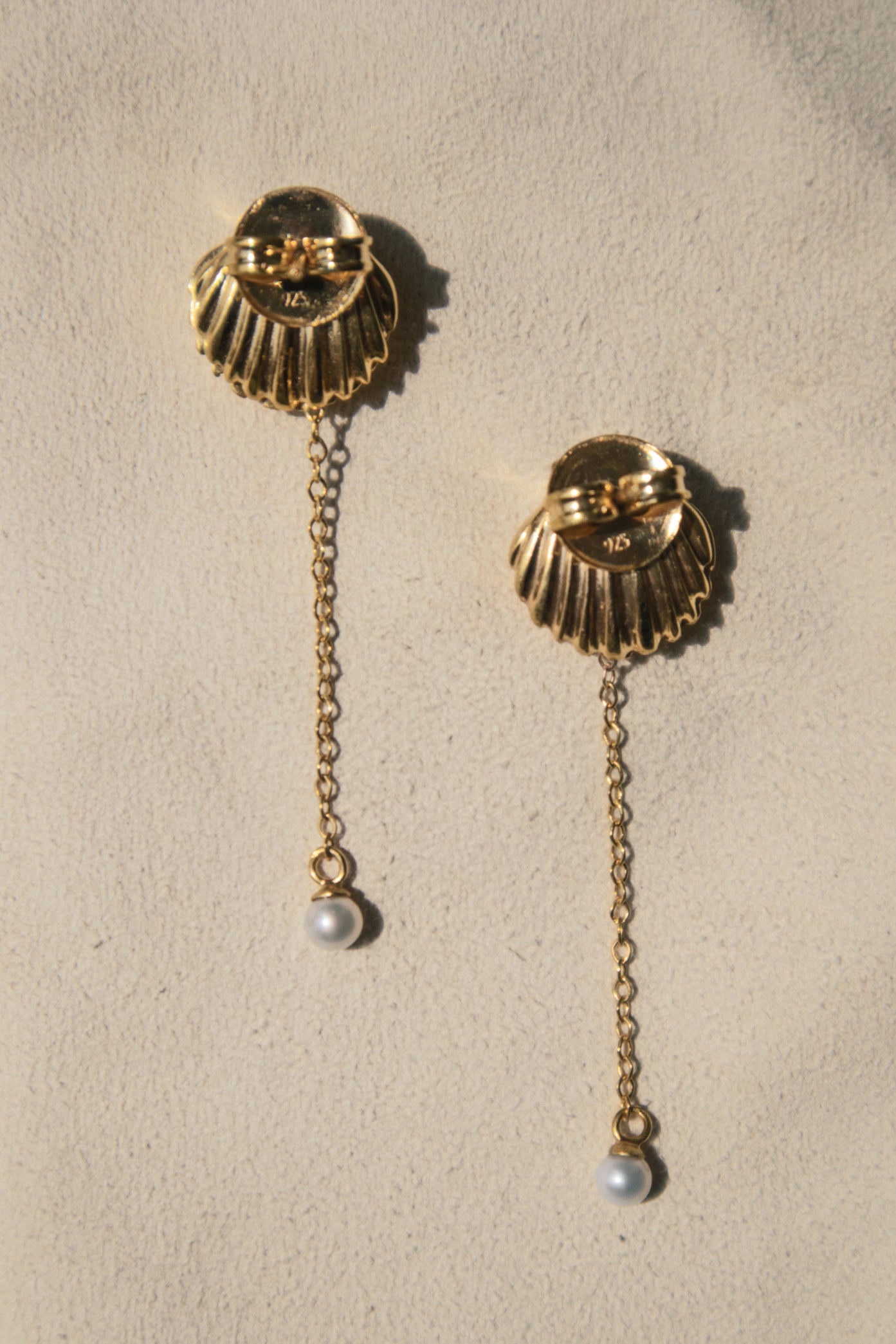 La Perlita Earrings - 18K Gold Vermeil