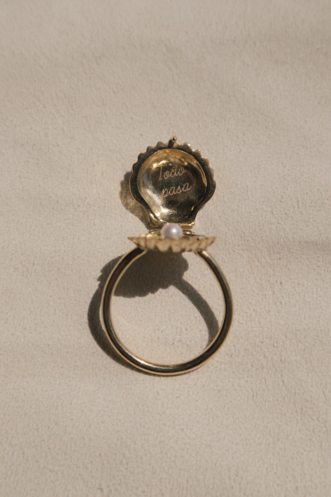 La Perlita Ring - 18K Gold Vermeil