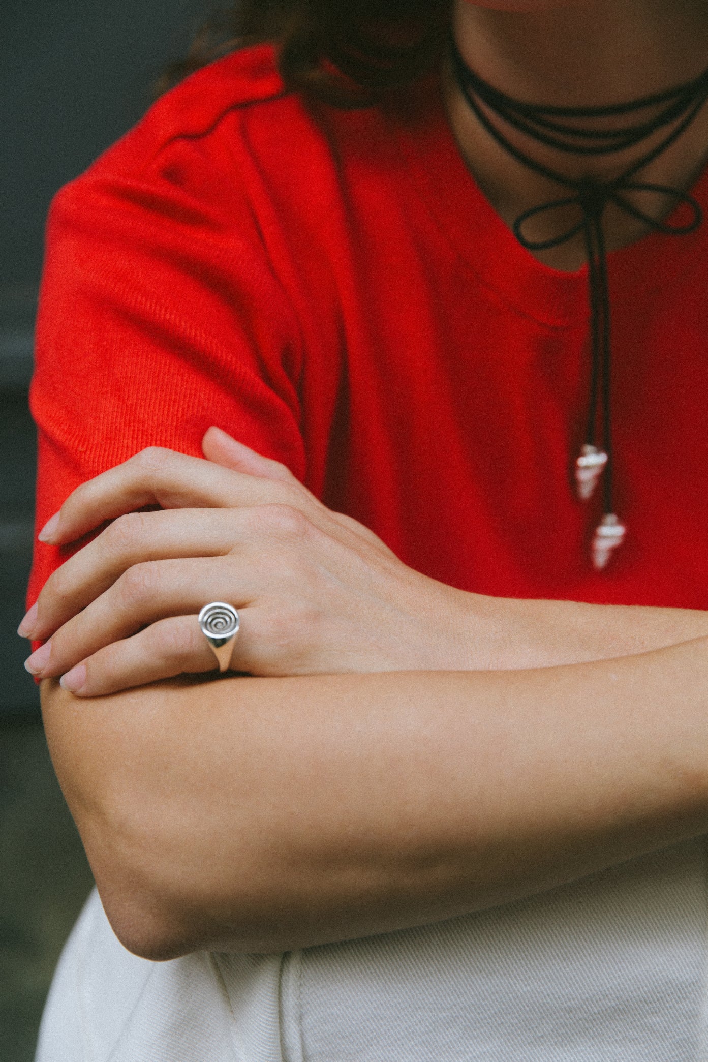 Le Coquillage Signet Ring - 925 Silver