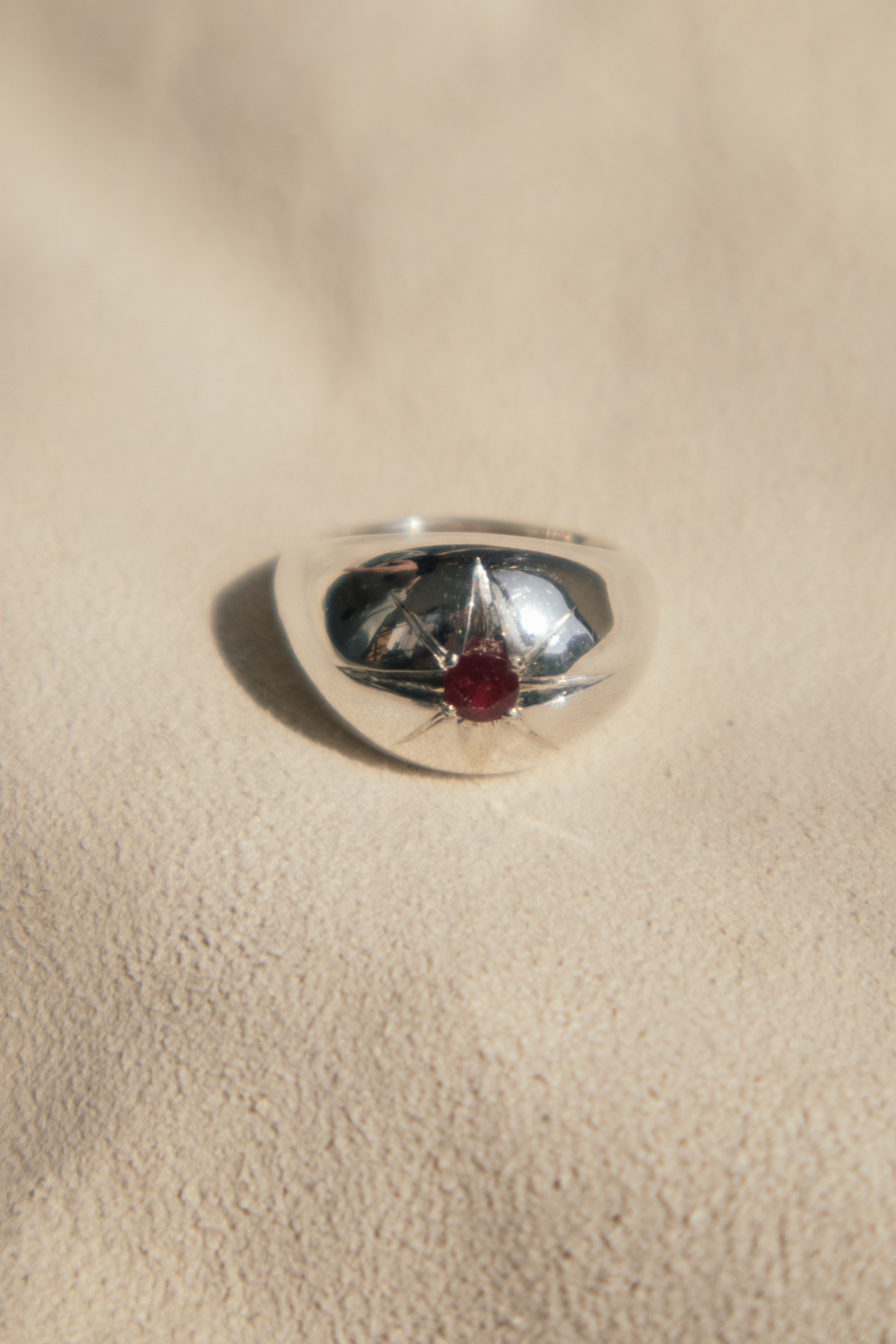 Soma Star Setting Ring - 925 Silver